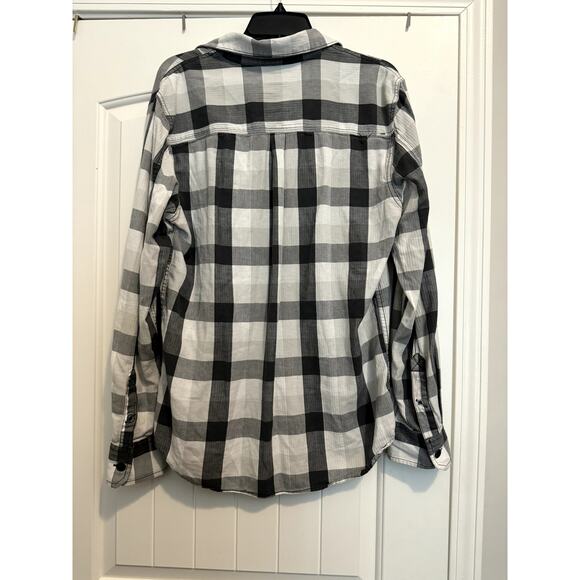 Van's Long Sleeve Plaid Shirt size Large with Chest pockets - Picture 3 of 7